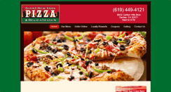 Desktop Screenshot of giantnewyorkpizzasantee.com